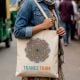 Trance Tribe Mandala Cotton Tote Bag